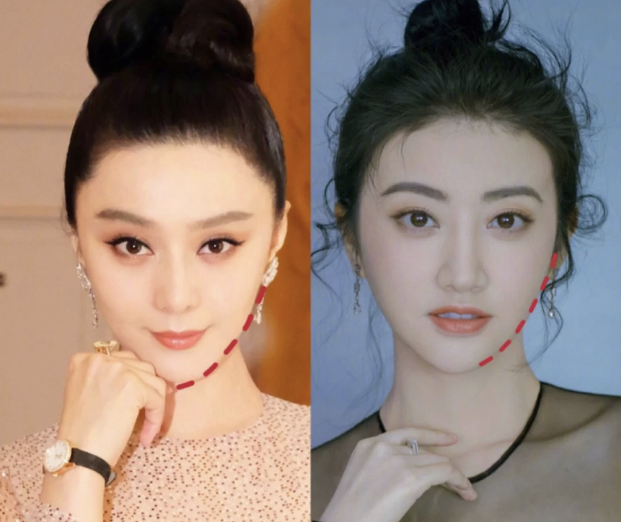 范冰冰是什么脸型(判断你是什么脸型?