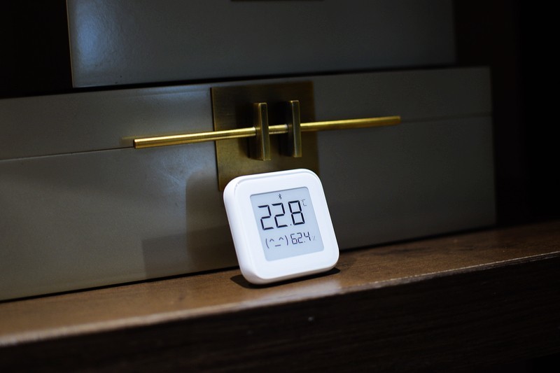 小巧精致.高清墨水屏 小米电子温湿度计