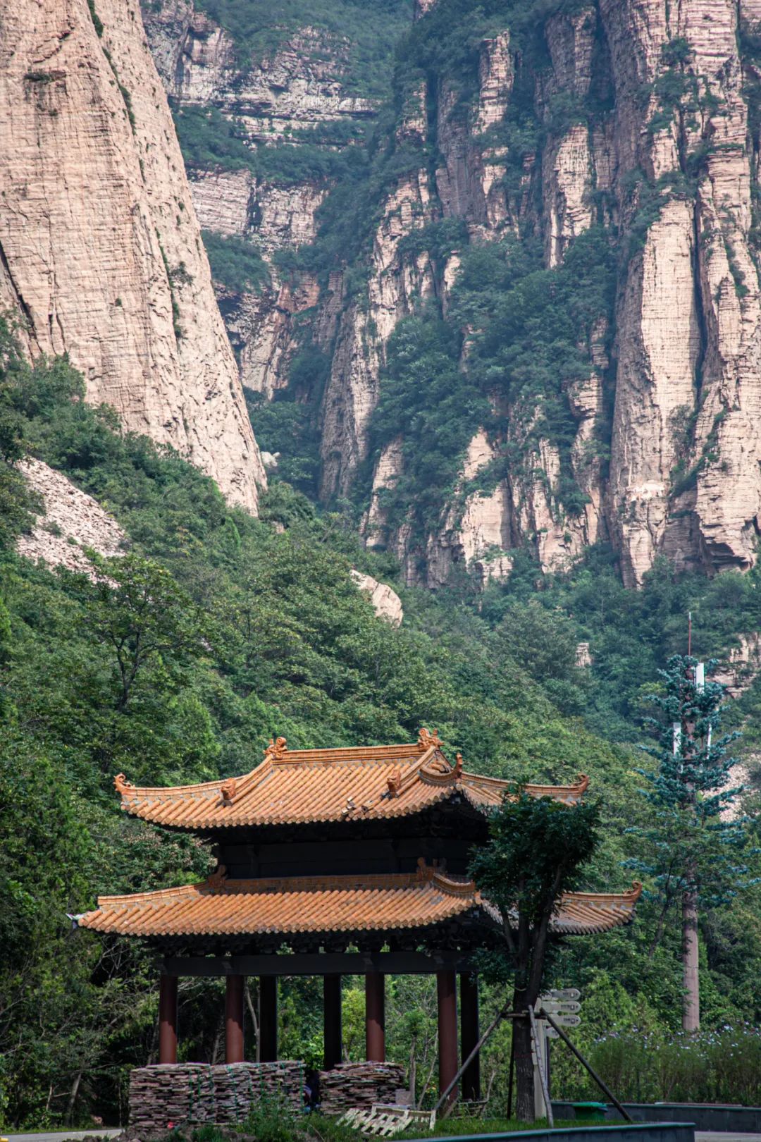 绝美！太行山中段，藏着一个巍峨壮丽的峡谷秘境