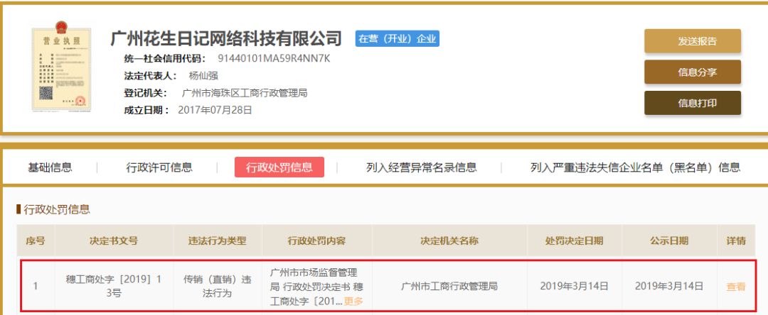 花生日记7456万天价罚单背后：社交电商传销式野蛮生长