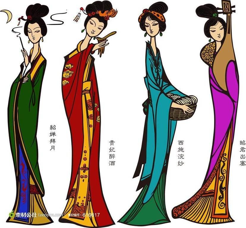 怎么形容女子好看？文言文版