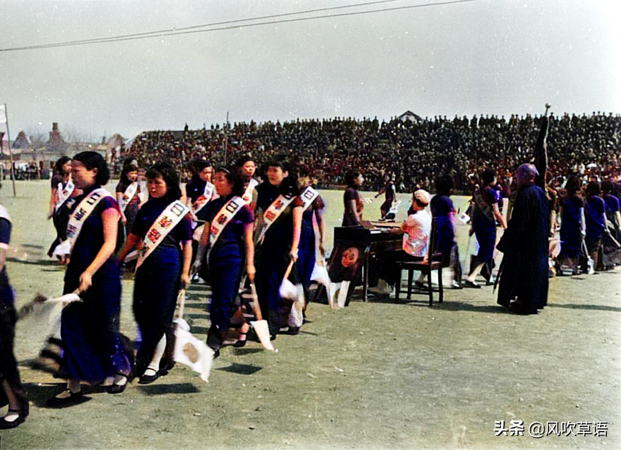 济南全运会开幕式导演(1938年4月，日本人在济南导演的一出闹剧，虽然荒唐，但用心险恶)