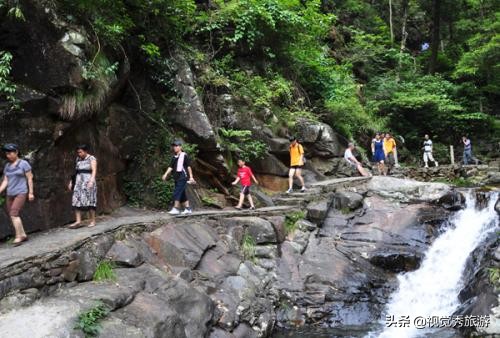 山幽、林深、洞奇、瀑美、泉温，瑶族风情，湖南永州大泊水瀑布