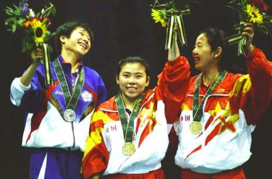 并逐步超过乒乓女王邓亚萍.