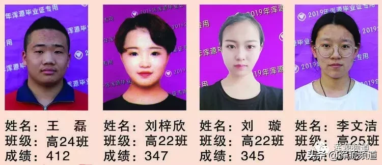 浑源七中晒出2019高考达二本达线分数