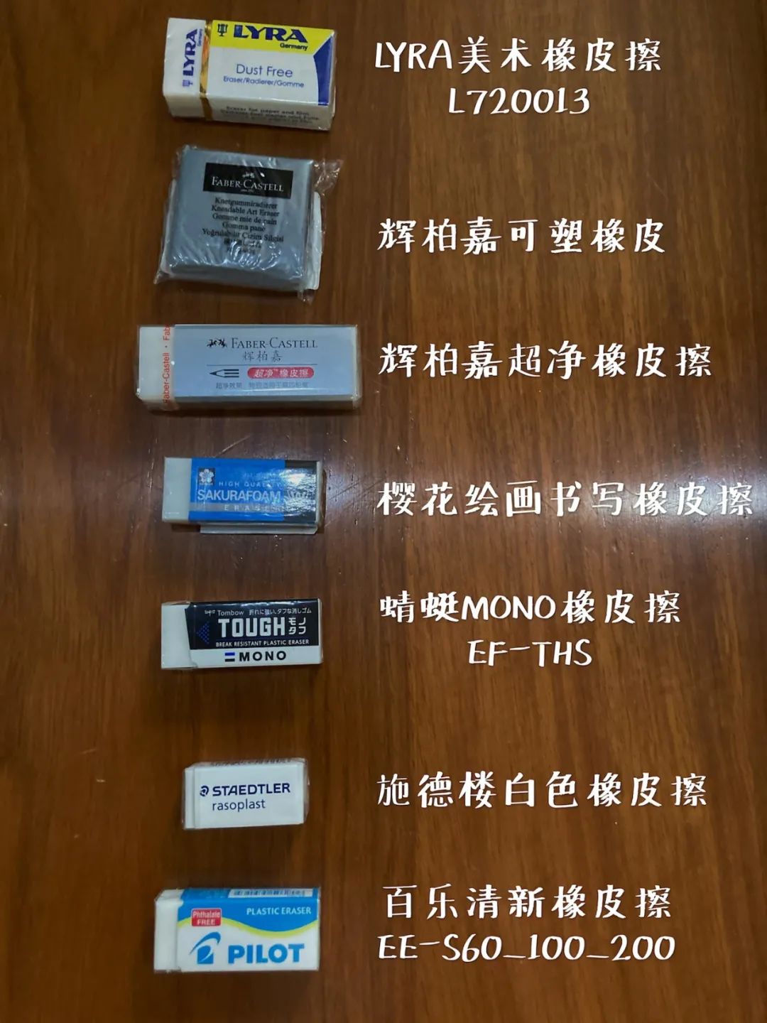 测评了14款橡皮，1.5元的国货比进口的好用太多