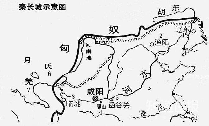 长城八大关位置图图片