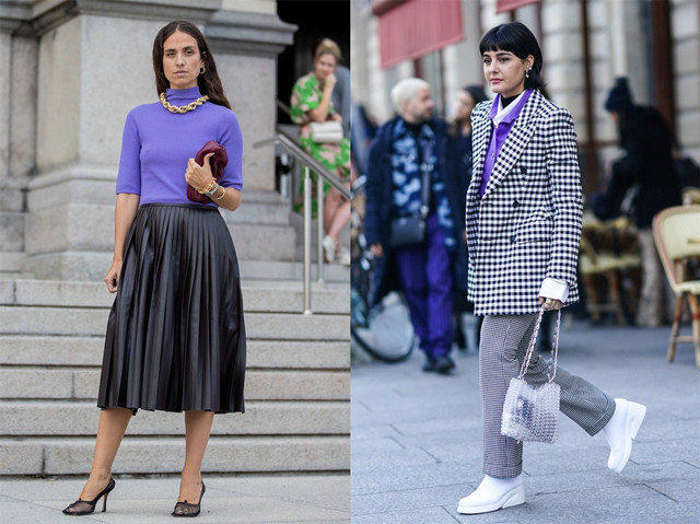 紫罗兰配色(紫罗兰色很友好,亚洲人黄皮肤穿了尤其会显白,春天穿搭更