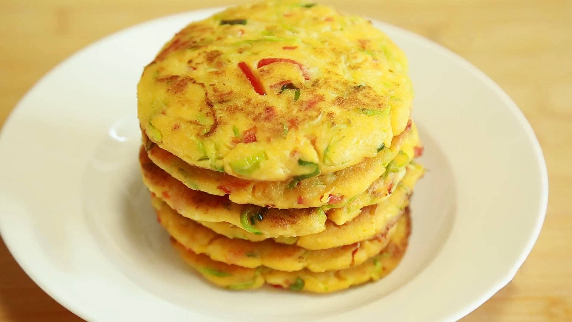 图片[5]-【苦荞蔬菜饼】做法步骤图 低脂美味 减肥的朋友也-起舞食谱网