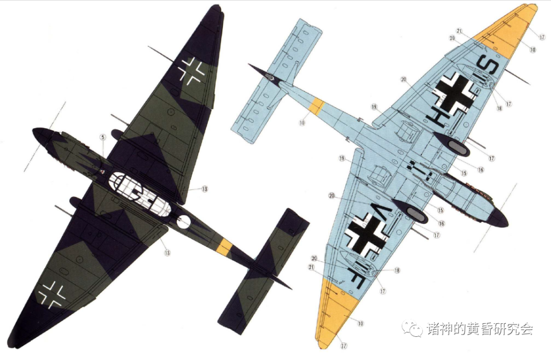 Fw 190A/F机身上的各种标识小考1