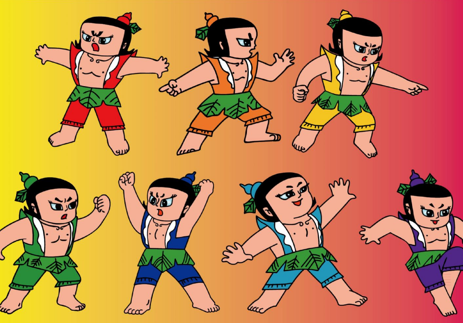 葫芦兄弟图片(葫芦娃) - 赤虎壹号