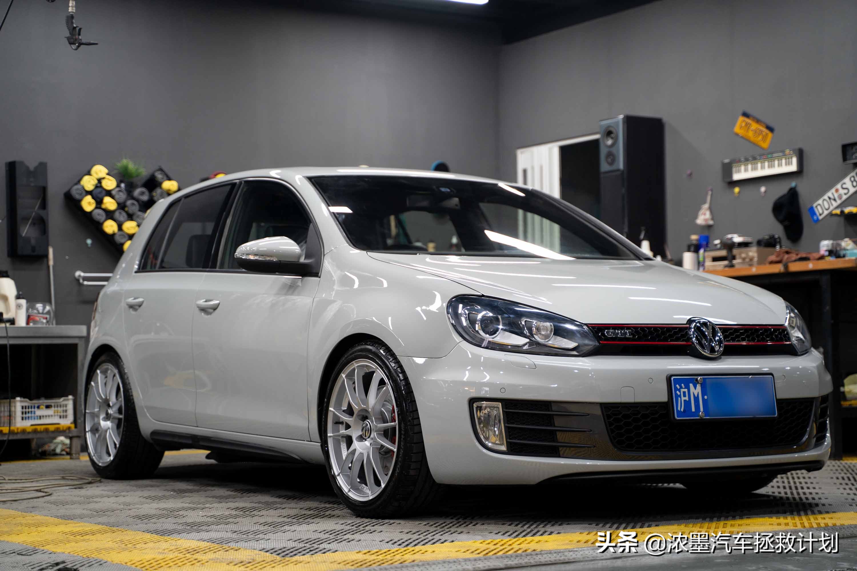 「澎湃驾控」修复一台六代高尔夫gti,偏爱加持下的快意御风少年