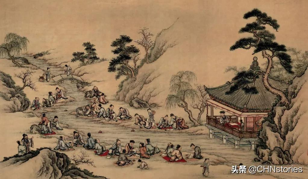 赏春踏青发个朋友圈,古人春游「戏」更多,你get同款了吗