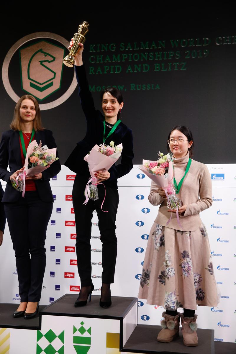 国际象棋2019世界杯16强(国际象棋超快棋世锦赛，中国名将谭中怡获得季军)