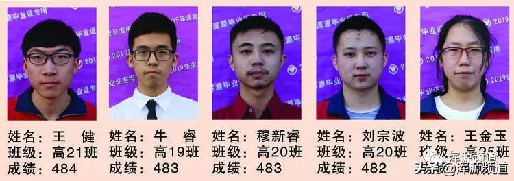 浑源七中晒出2019高考达二本达线分数