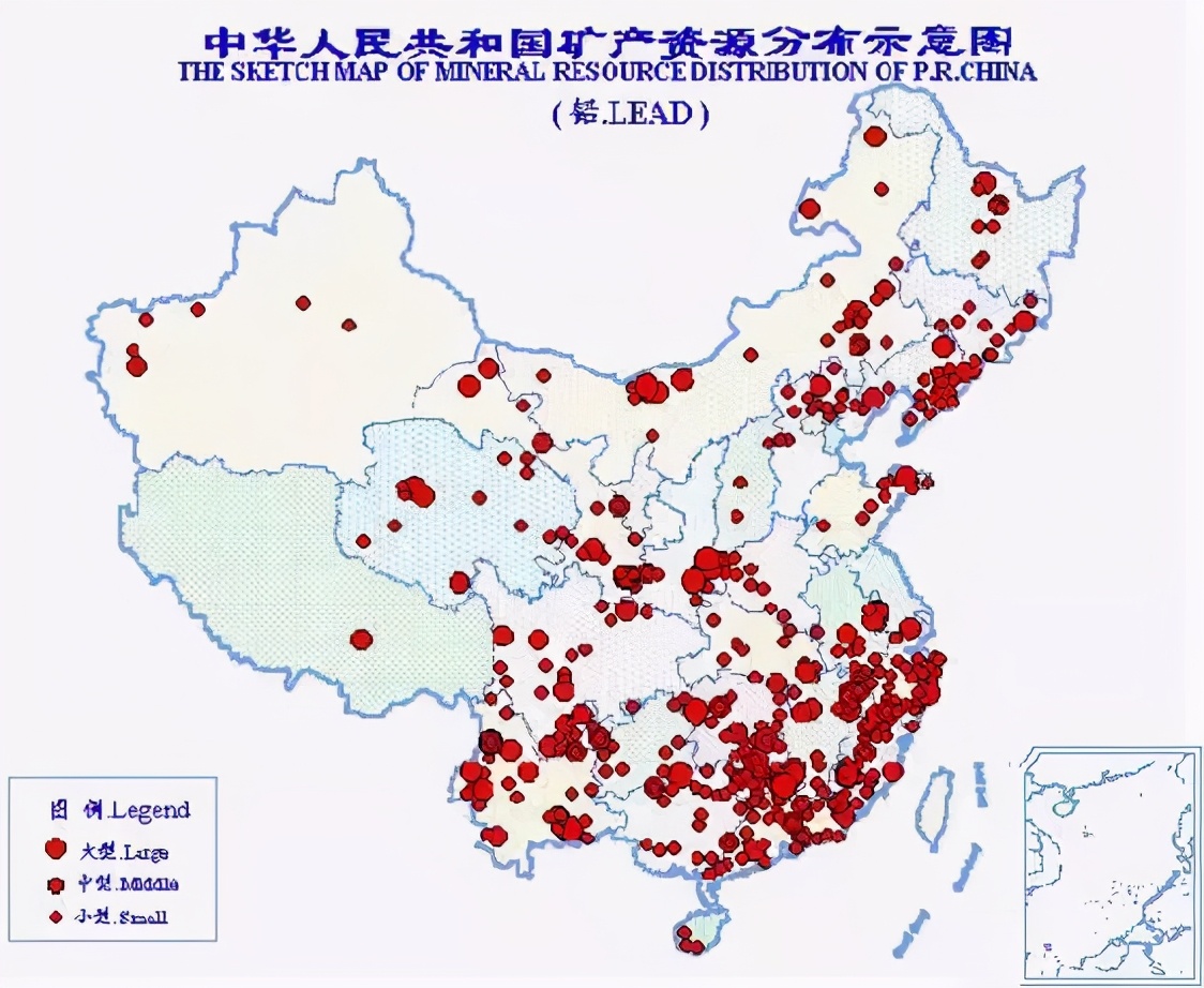 中国的有色金属矿大多分布在哪里(中国的有色金属矿大部分分布在哪里)
