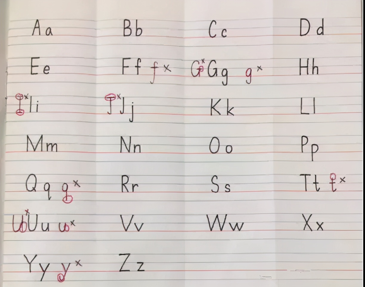 英文规范书写来了，让孩子写一手漂亮的英文字