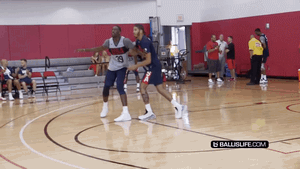 篮球最多有几条接缝（美国男篮集训时进行的1v1，有很多很好的技巧值得学习）