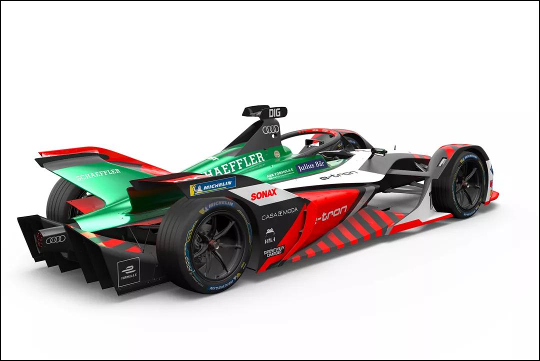 2020/21赛季FE新车，电机效率95%功率250Kw