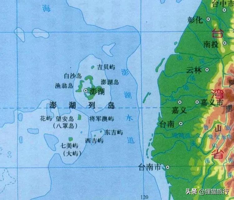 澎湖列岛地图澎湖列岛经济以渔业为主,这片海域当中海洋生物资源非常
