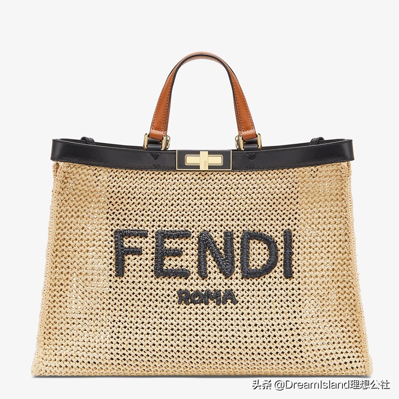 新包 | Fendi 更新2020春夏系列手袋：Peekaboo 大尺寸托特包