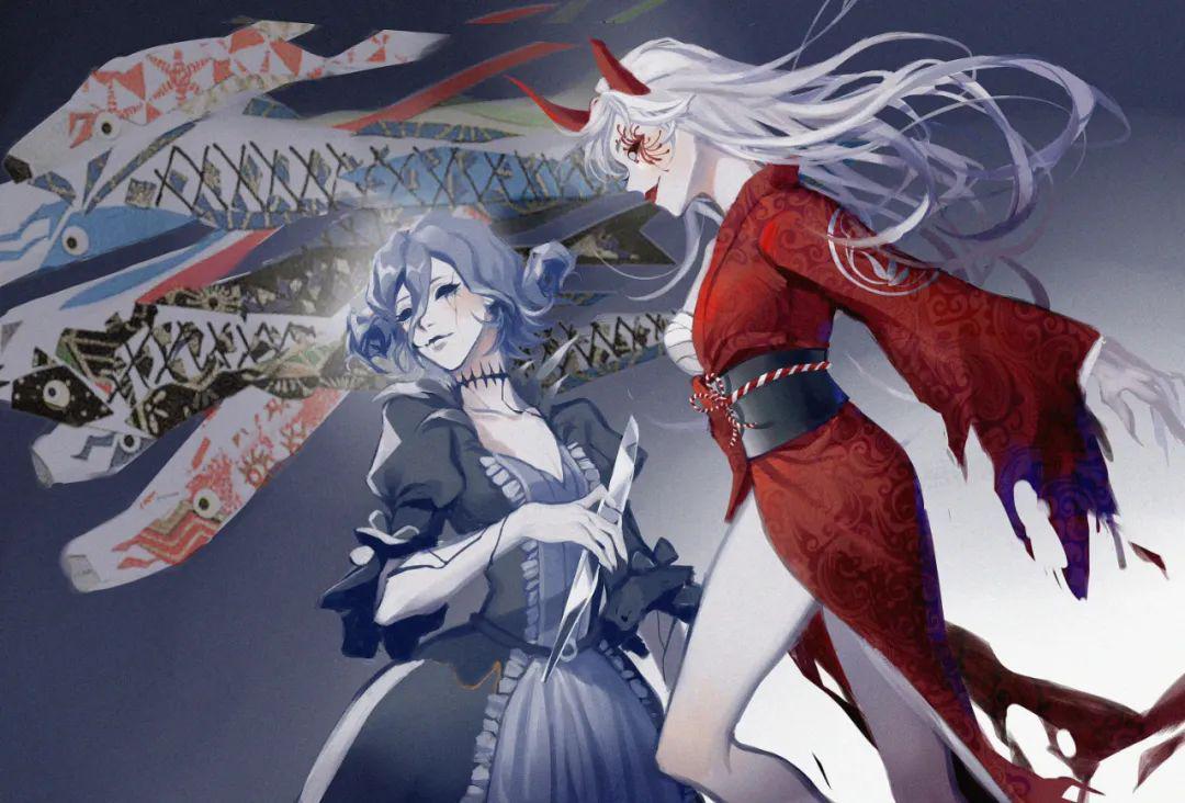 「第五人格壁纸·头像」红蝶壁纸:血扇壁纸