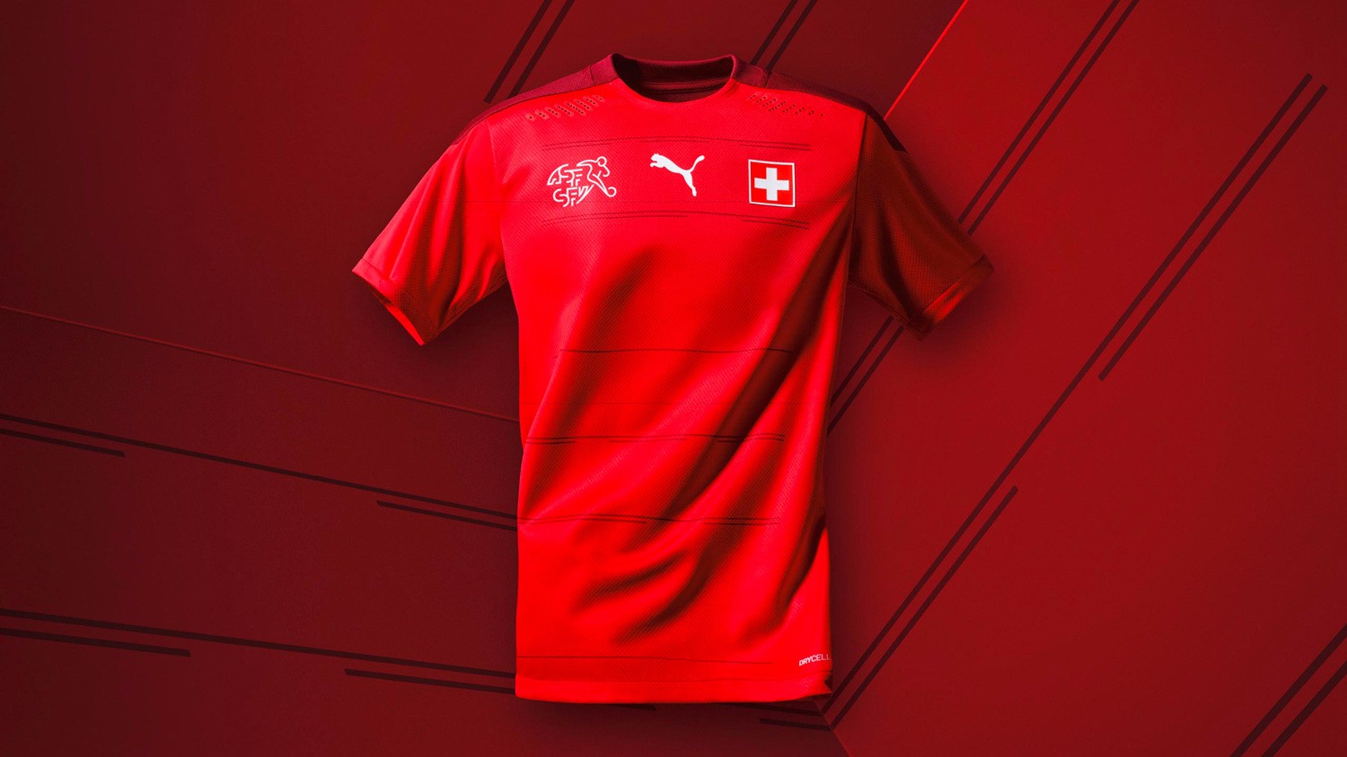 瑞士足球队主场(puma发布瑞士国家队全新主场球衣)
