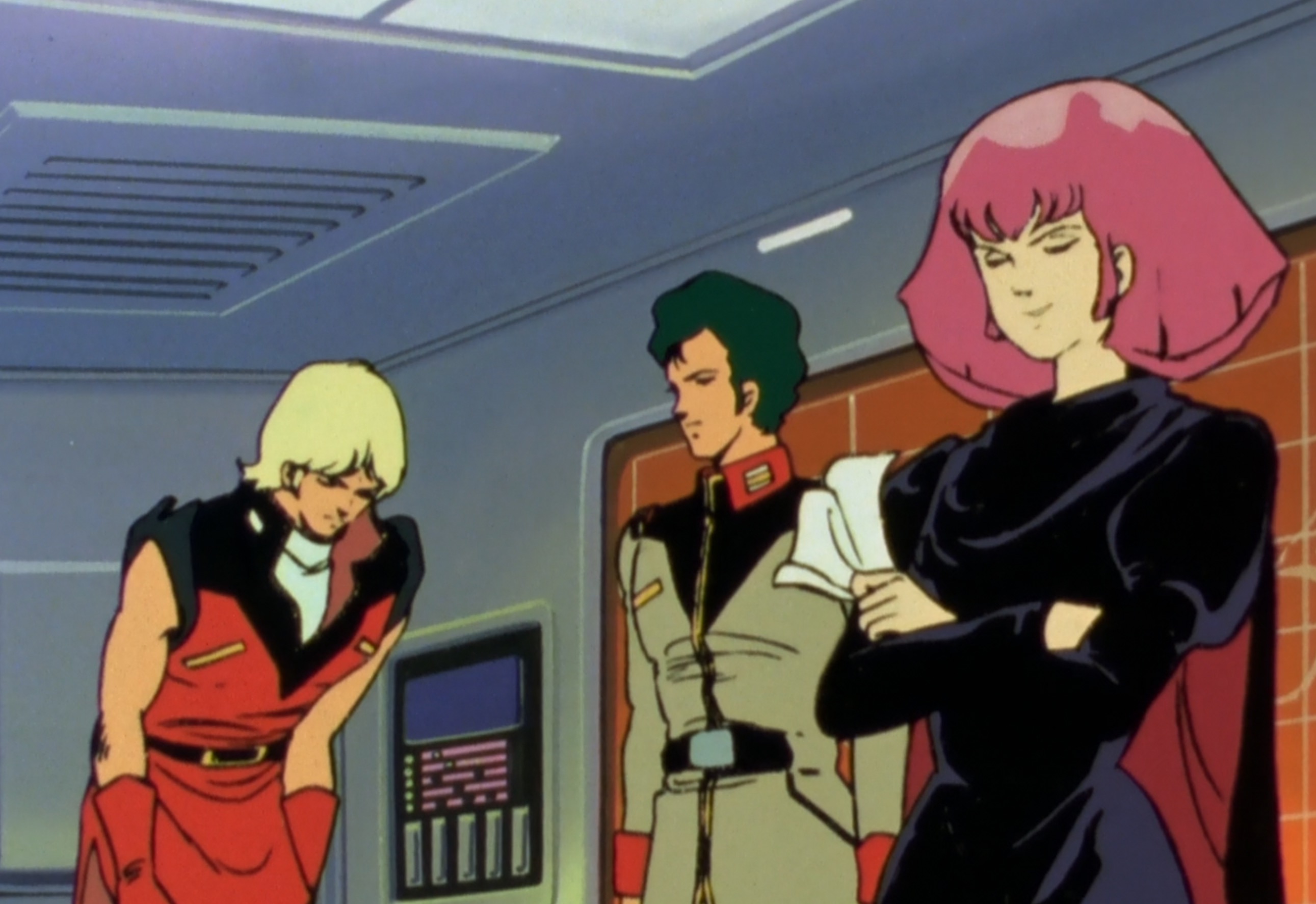 就是作为"长辈"的布莱特舰长经常要"修正"下属,因为卡缪,卡兹等年轻的