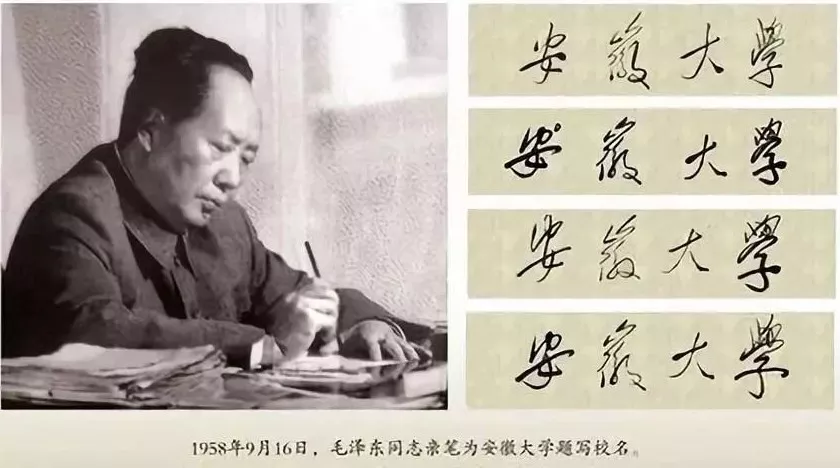 武汉大学校徽上毛泽东的题字，竟是写给她的......