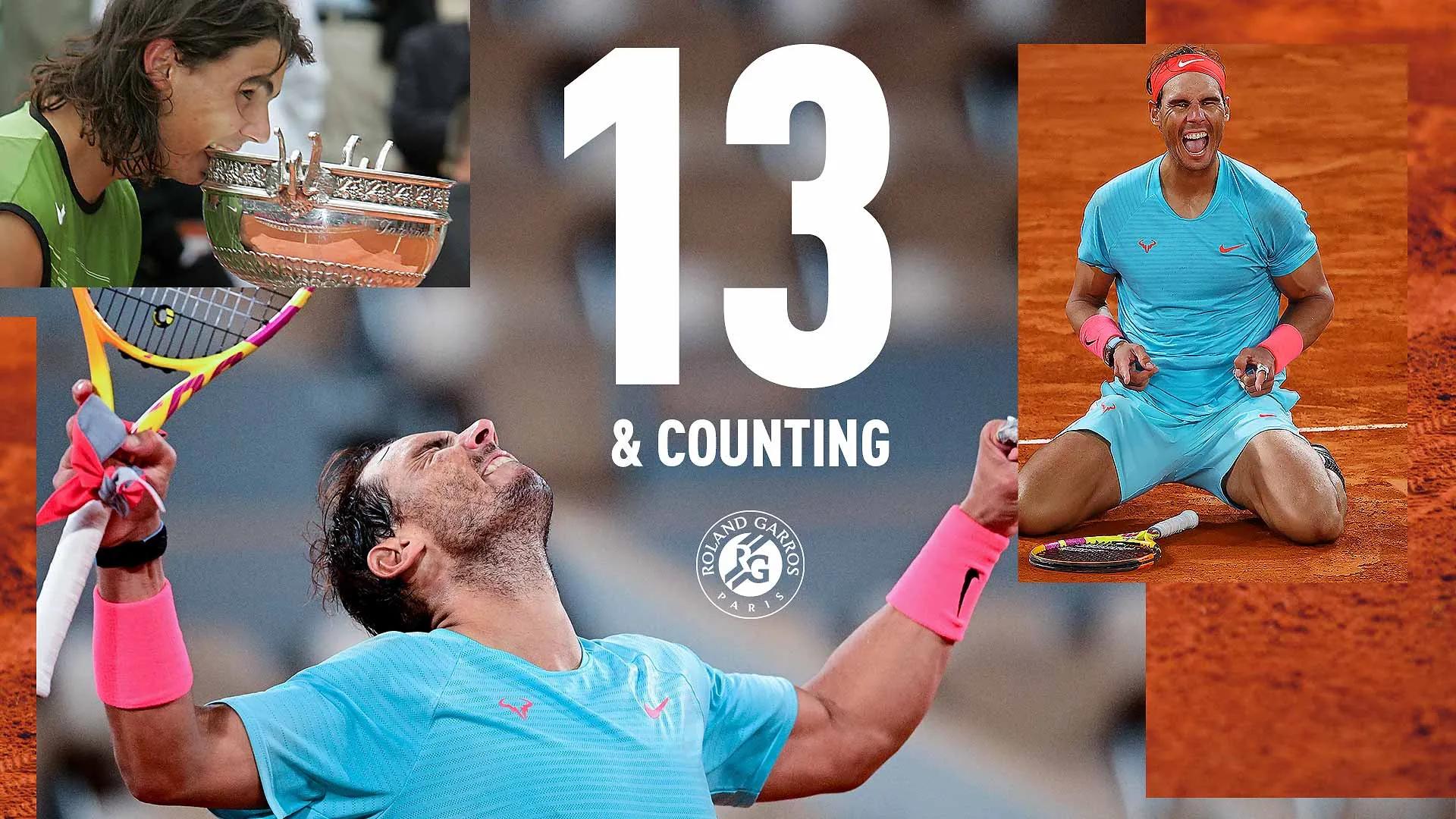历年网球比赛(法网那些事（2）：130年间共63位法网冠军，纳达尔狂揽13冠)