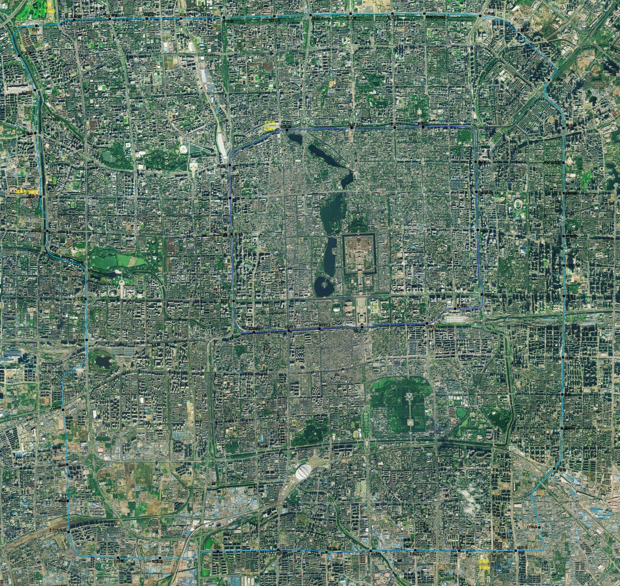 街道实景地图卫星地图图片