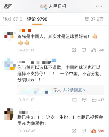 腾讯为什么不取消nba（停播NBA，网友自发充会员为腾讯回血，这些都是为了什么？）