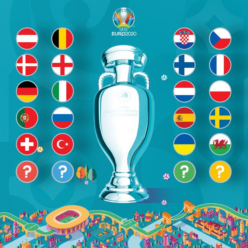 欧洲杯分组抽签出炉：超级死亡之组诞生，卫冕冠军与德法同组