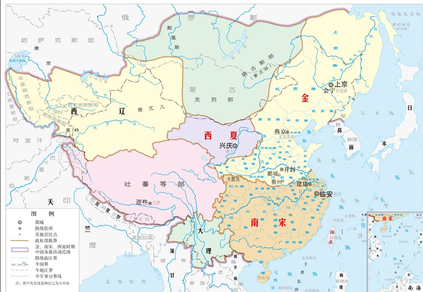 元代地圖最大時全圖元朝的疆域面積有多大