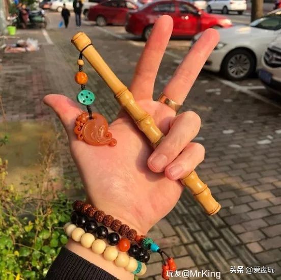 花100块钱,做一条玉竹手串,包浆后美如玉