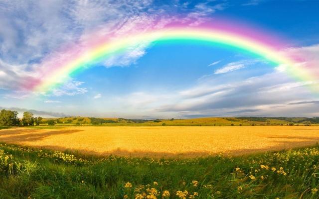 彩虹的象征意义图片