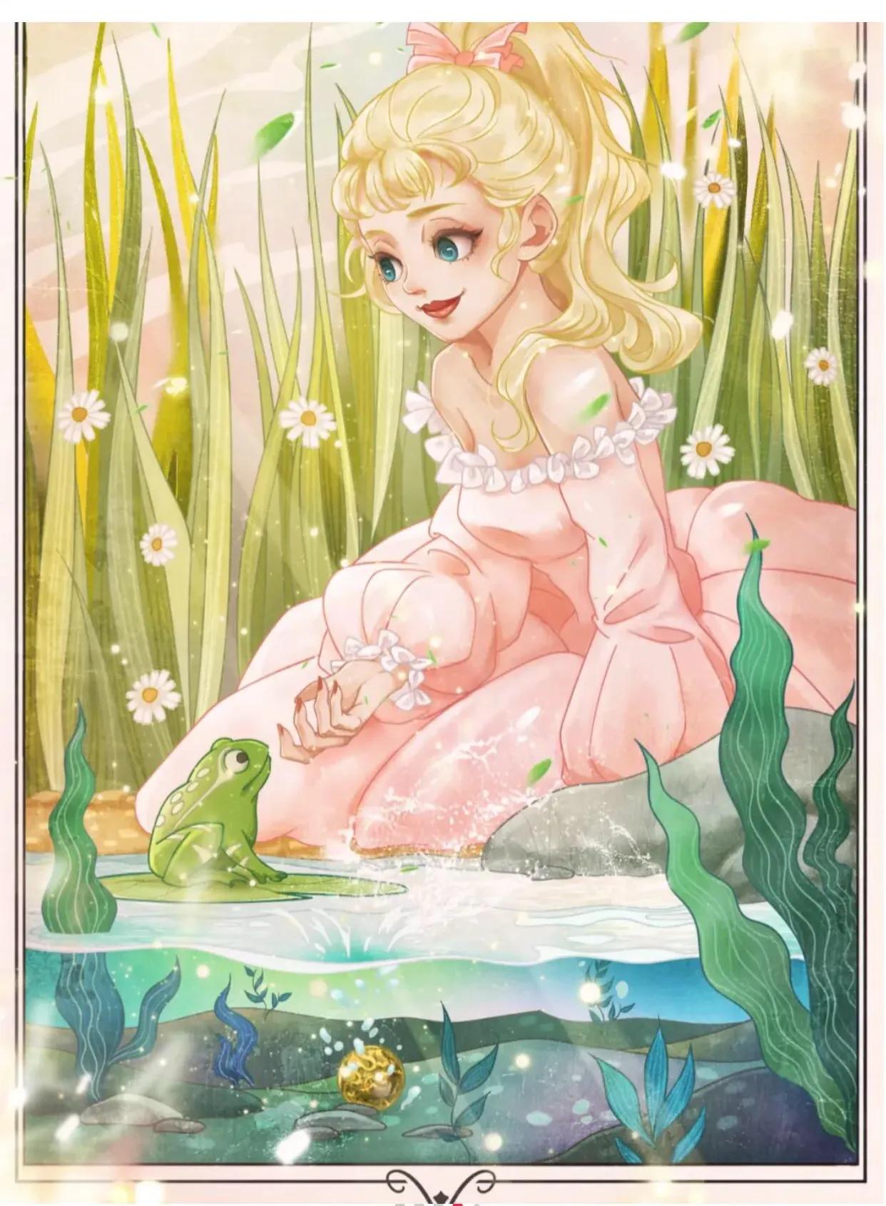 童话故事系列插画,小时候大家都爱看的