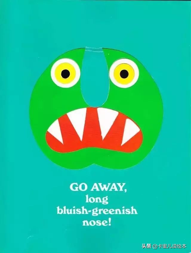 有声英文绘本故事《Go Away，Big Green Monster！》