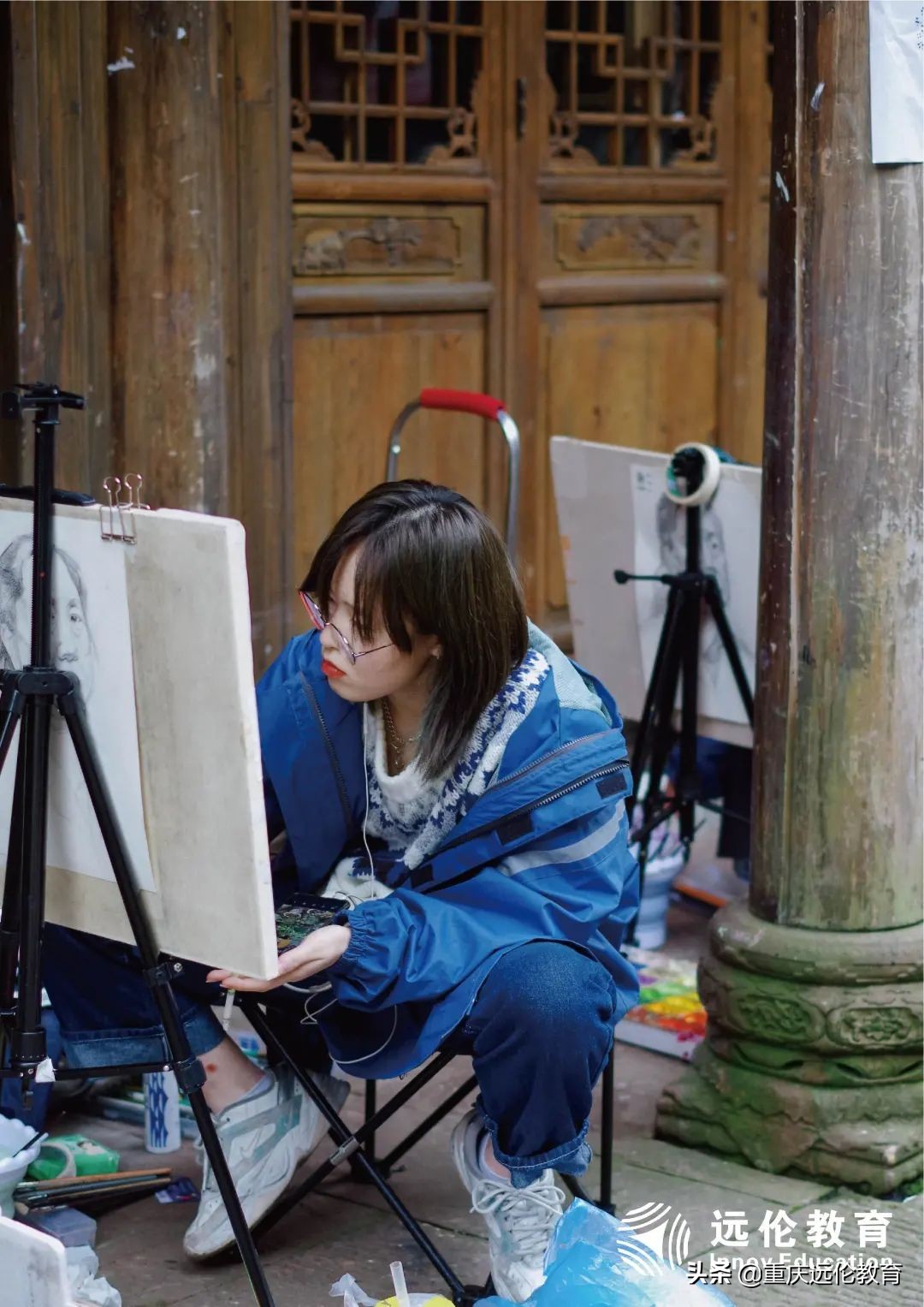 远伦写生回顾｜执笔绘梦，你们才是最美的风景！附优秀作品汇报