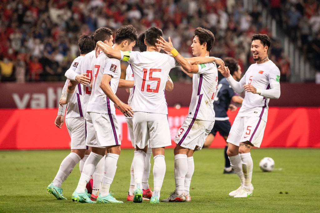 世界杯预选赛中国队第几(世预赛最新亚洲区积分榜！中国队积10分，排名A组第二)