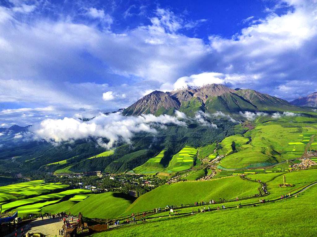 中国最美大草原之祁连山草原,一个留得住人的地方