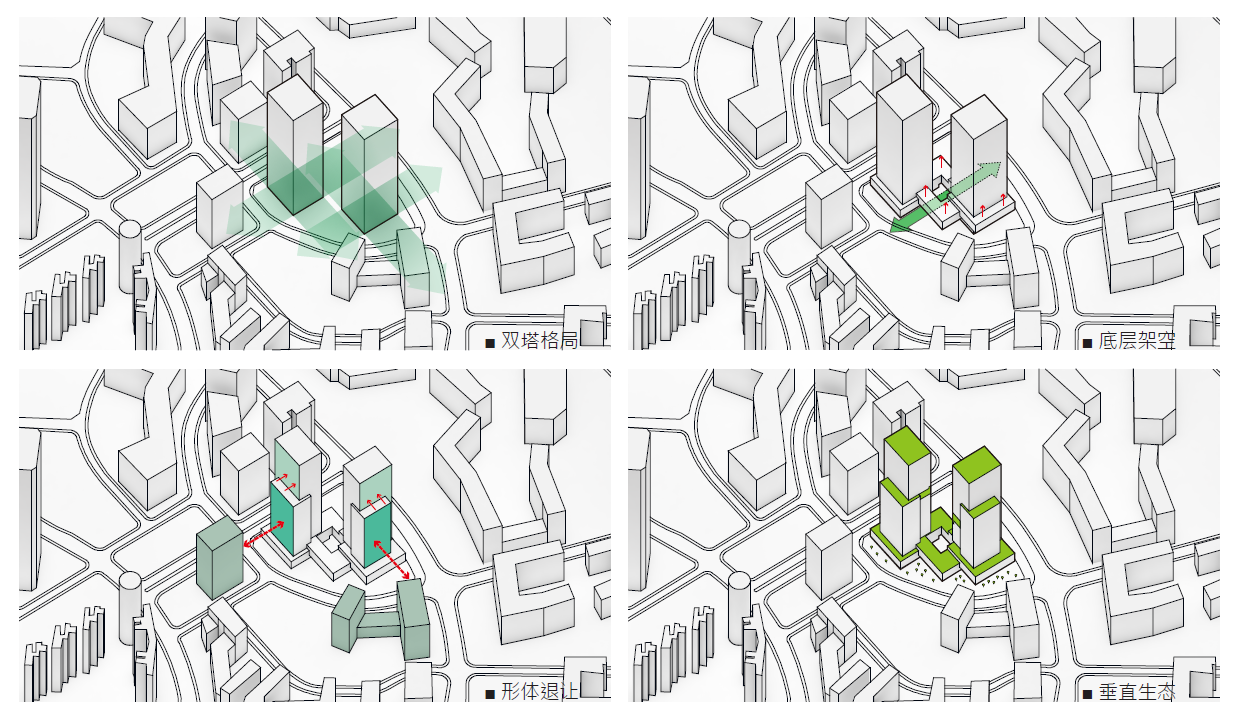 深圳南山建“双塔”地标——深圳清华大学研究院新大楼设计方案