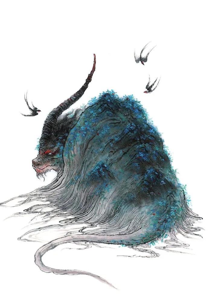 山海经十大水属性神兽(中国神话之山海经异兽图鉴,带你走进神奇的上古