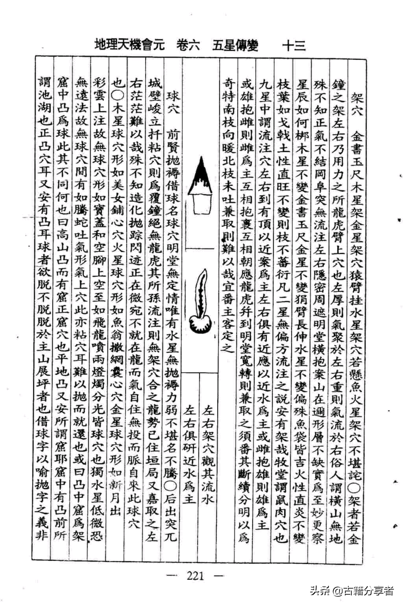 风水地理书（地理天机会元）五星傅言