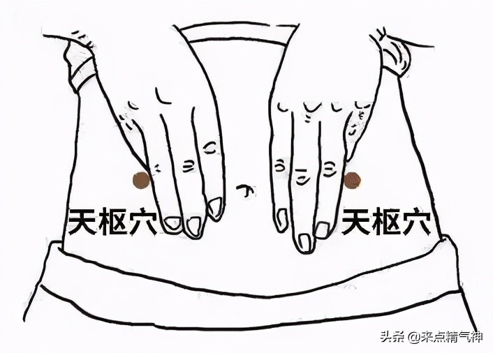 任何年龄和季节都会腹痛。中医缓解腹痛7个特效穴