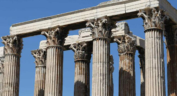 古希腊三大建筑柱式，古希腊建筑对欧洲影响最深远的建筑风格之一