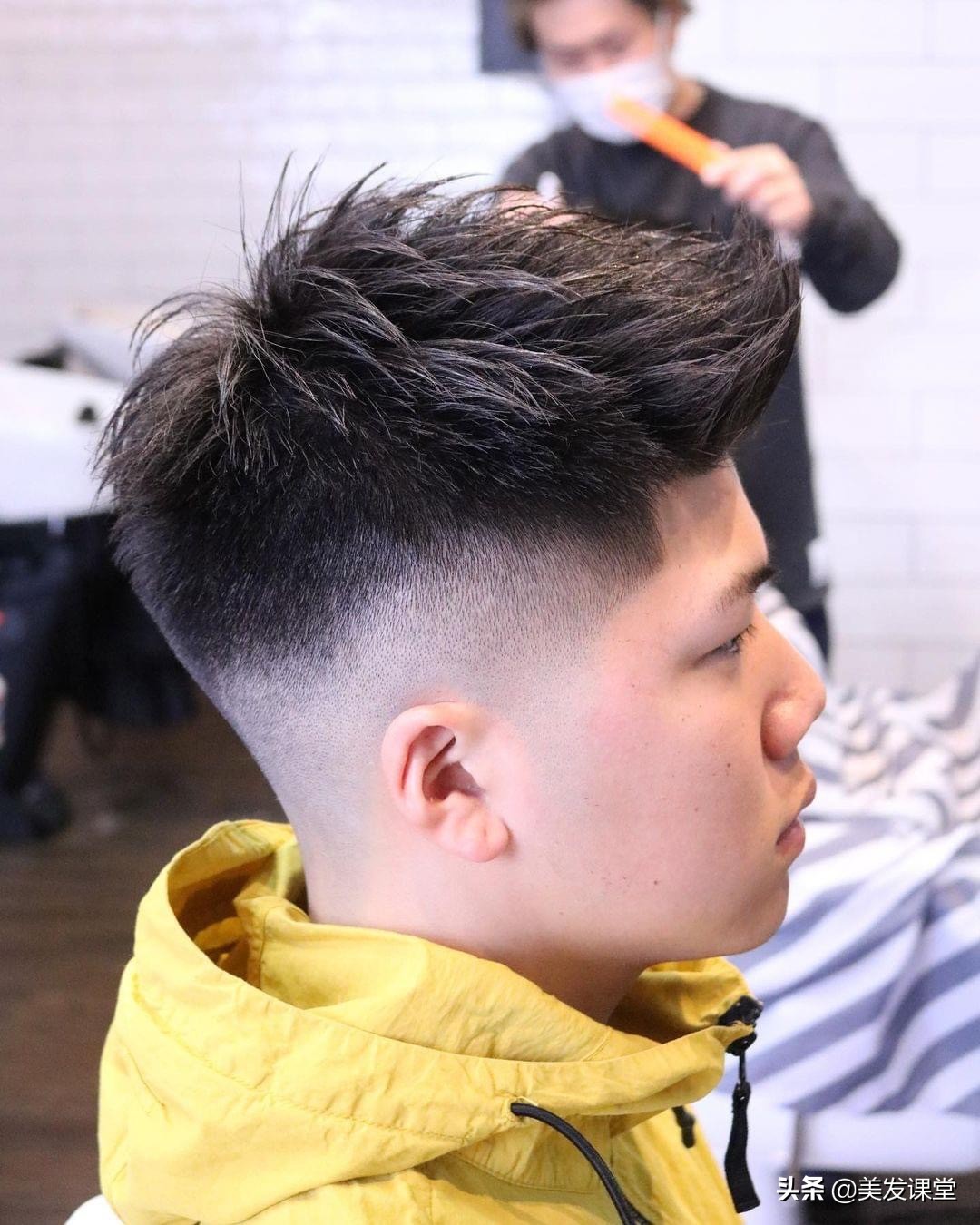 20款男生粗硬发发型,纹理头,短油头,剪完马上变身清爽潮男