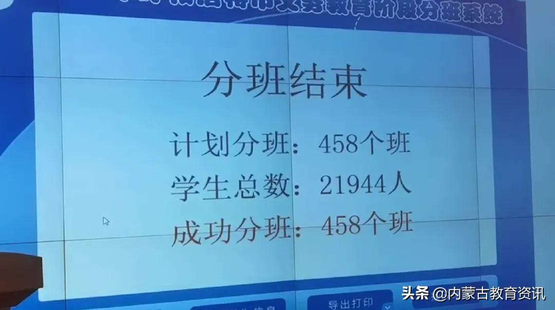 快看看你家孩子分哪个班？今天，呼和浩特市小学、初中起始年级“阳光分班”