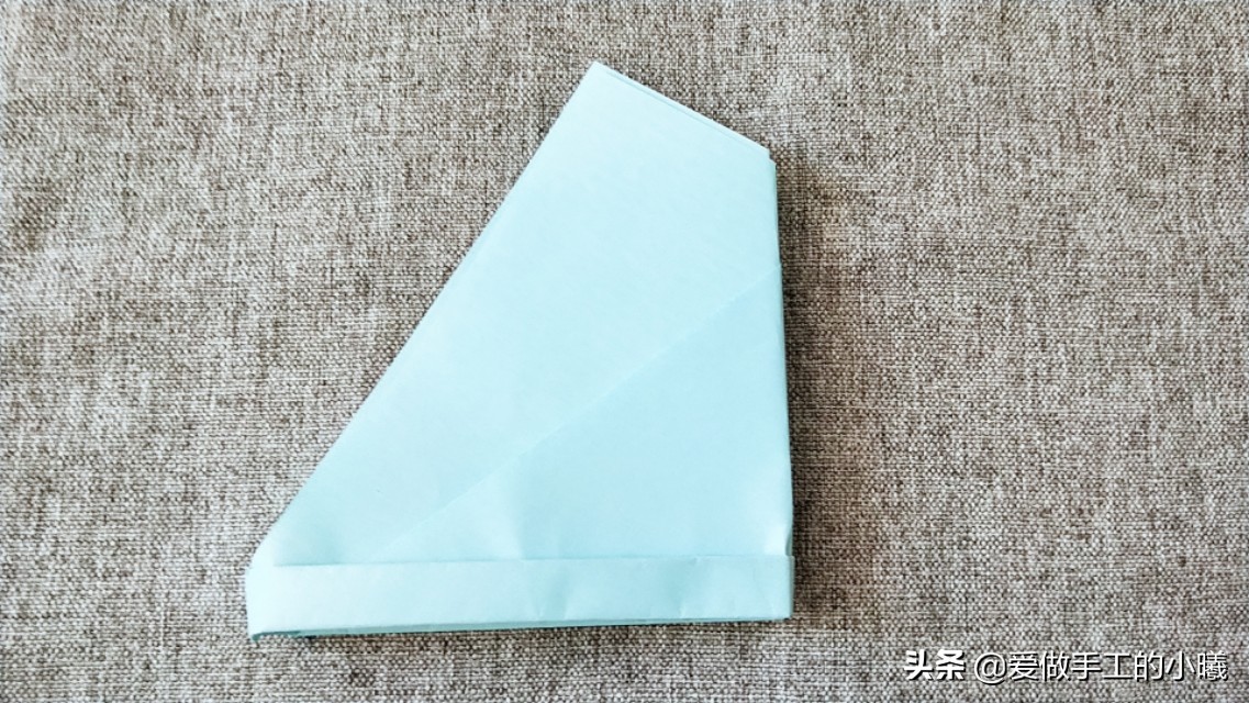 折纸教程：圆筒回旋纸飞机，能飞出去也能飞回来，简单好玩