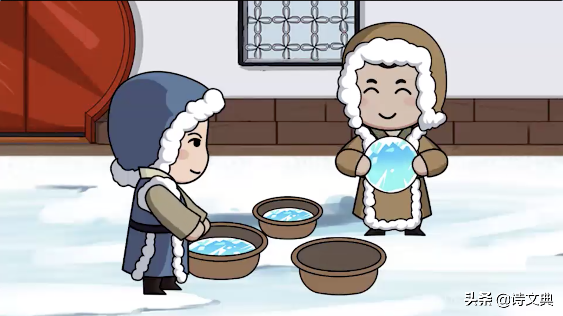 稚子弄冰古诗(稚子弄冰古诗配画) - 泉兴百科